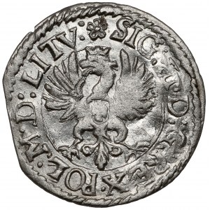 Zygmunt III Waza, Grosz Wilno 1614 HW - odwrócona 4 - b.rzadki