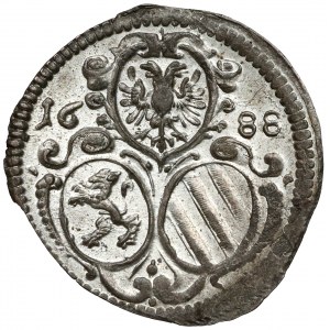 Austria, Leopold I, 2 pfennig Graz 1688
