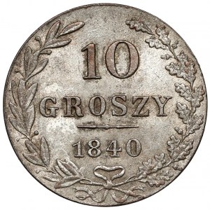 10 groszy 1840 MW, Warszawa