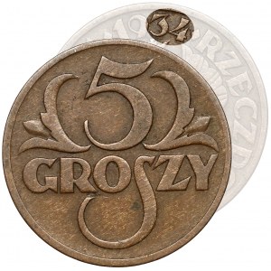 5 groszy 1934 - rzadkie