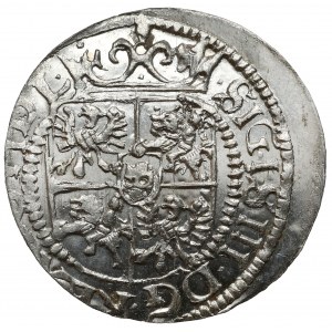 Zygmunt III Waza, Grosz (półtorak) Ryga 1617 - RZADKI