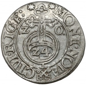 Zygmunt III Waza, Półtorak Ryga 1620 - klucze