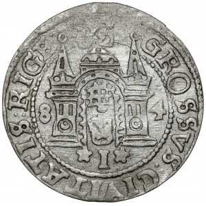 Stefan Batory, Grosz Ryga 1584 - małe popiersie - RZADKI