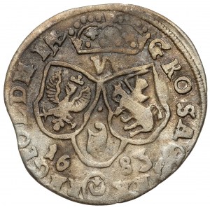 Jan III Sobieski, Szóstak Bydgoszcz 1683 TLB - falsyfikat z epoki