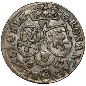 Jan III Sobieski, Szóstak Bydgoszcz 1683 TLB - Leliwa