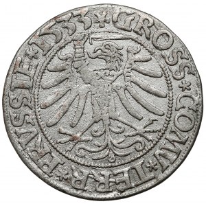 Zygmunt I Stary, Grosz Toruń 1533 - PRVSSIE