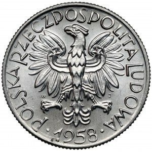 Rybak 5 złotych 1958 - BAŁWANEK