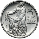 Rybak 5 złotych 1958 - BAŁWANEK