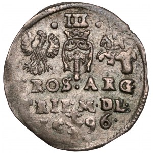 Zygmunt III Waza, Trojak Wilno 1596 - Prus