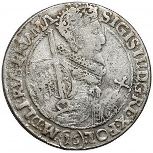 Zygmunt III Waza, Ort Bydgoszcz 1621 - (16) - zawinięte labry