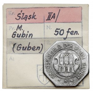 Guben (Gubin), 50 fenigów 1918 - ex. Kałkowski