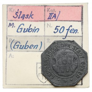 Guben (Gubin), 50 fenigów 1917 - ex. Kałkowski