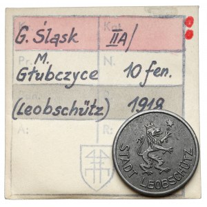 Leobschütz (Głubczyce), 10 fenigów 1918 - ex. Kałkowski