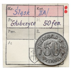 Leobschütz (Głubczyce), 50 fenigów 1918 - ex. Kałkowski