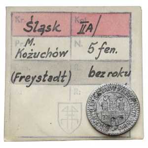 Freystadt (Kożuchów), 5 fenigów bez daty - ex. Kałkowski
