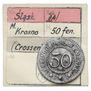 Crossen (Krosno), 50 fenigów bez daty - ex. Kałkowski