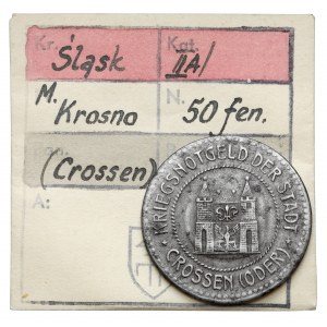 Crossen (Krosno), 50 fenigów bez daty - ex. Kałkowski