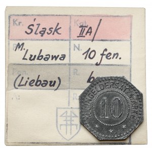 Liebau (Lubawa), 10 fenigów bez daty - ex. Kałkowski