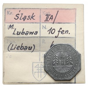 Liebau (Lubawa), 10 fenigów bez daty - ex. Kałkowski