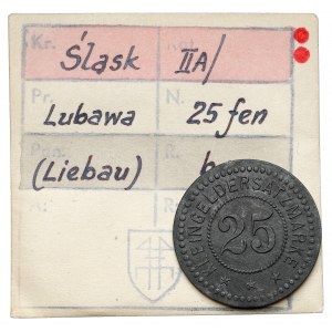 Liebau (Lubawa), 25 fenigów bez daty - ex. Kałkowski