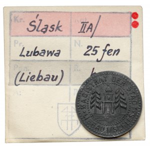 Liebau (Lubawa), 25 fenigów bez daty - ex. Kałkowski
