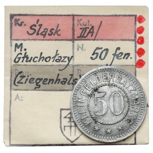 Ziegenhals (Głuchołazy), 50 fenigów bez daty - ex. Kałkowski