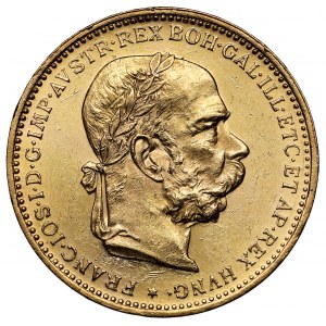 Austria, Franciszek Józef I, 20 koron 1897