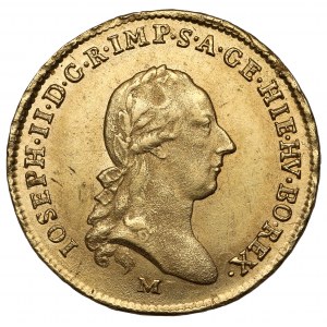 Italy, Duchy of Milan, Joseph II, 1/2 sovrano 1787-M, Milan