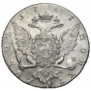 Russia, Catherine II, Rouble 1767 АШ, Petersburg