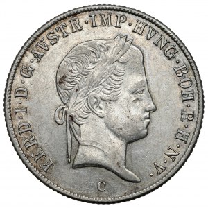 Austria, Ferdynand I, 20 krajcarów 1844-C