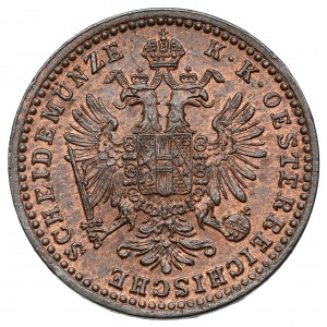 Austria, Franciszek Józef I, 1 krajcar 1861-A