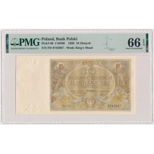 10 złotych 1929 - Ser.FD