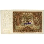 100 złotych 1932 - ze stemplem unieważniającym - WERTLOS