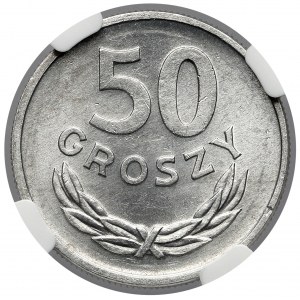 50 groszy 1968 - rzadki rok - menniczy
