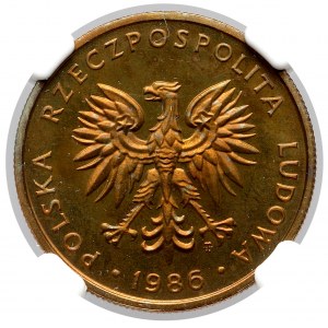 5 złotych 1986 - LUSTRZANKA