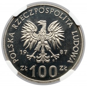 100 złotych 1987 Kazimierz III Wielki - LUSTRZANKA