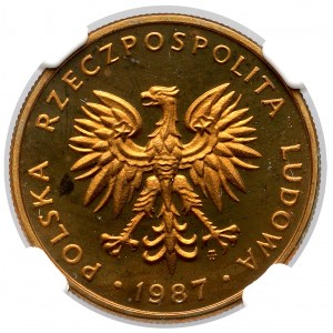 5 złotych 1987 - LUSTRZANKA