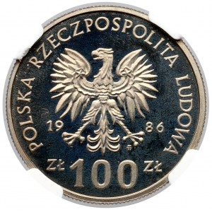 100 złotych 1986 Władysław I Łokietek - LUSTRZANKA