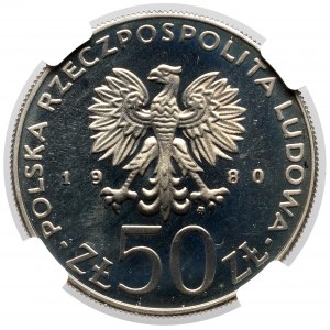 50 złotych 1980 Kazimierz I Odnowiciel - LUSTRZANKA