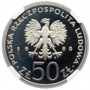 50 złotych 1980 Bolesław I Chrobry - LUSTRZANKA