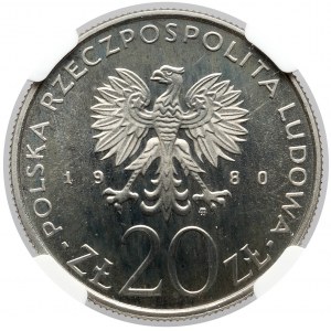 20 złotych 1980 Dar Pomorza - LUSTRZANKA