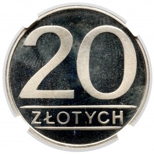 20 złotych 1986 - LUSTRZANKA