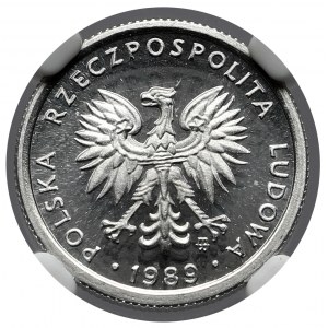 1 złoty 1989 - LUSTRZANKA