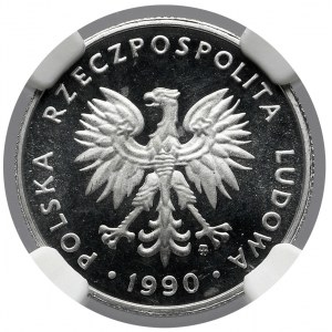 5 złotych 1990 - LUSTRZANKA