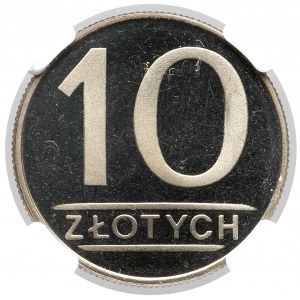 10 złotych 1986 - LUSTRZANKA