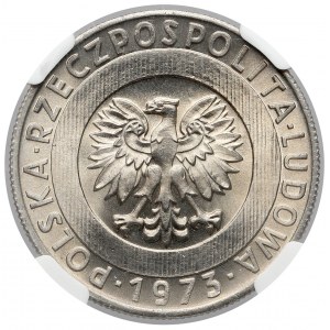 20 złotych 1973 Wieżowiec i łany zboża