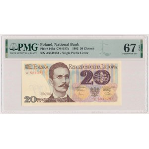 20 złotych 1982 - A