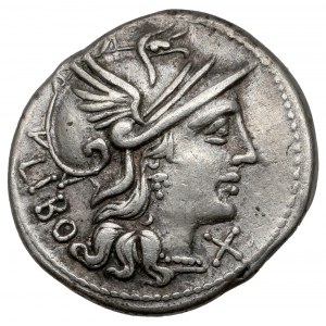 Republika Q. Marcius Libo. (148 p.n.e.) Denar