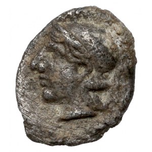 Grecja, Aeolis, Elaia (450-400 p.n.e.) Hemiobol