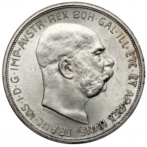 Austria, Franciszek Józef I, 5 koron 1909